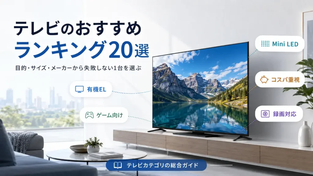 テレビおすすめランキング20選