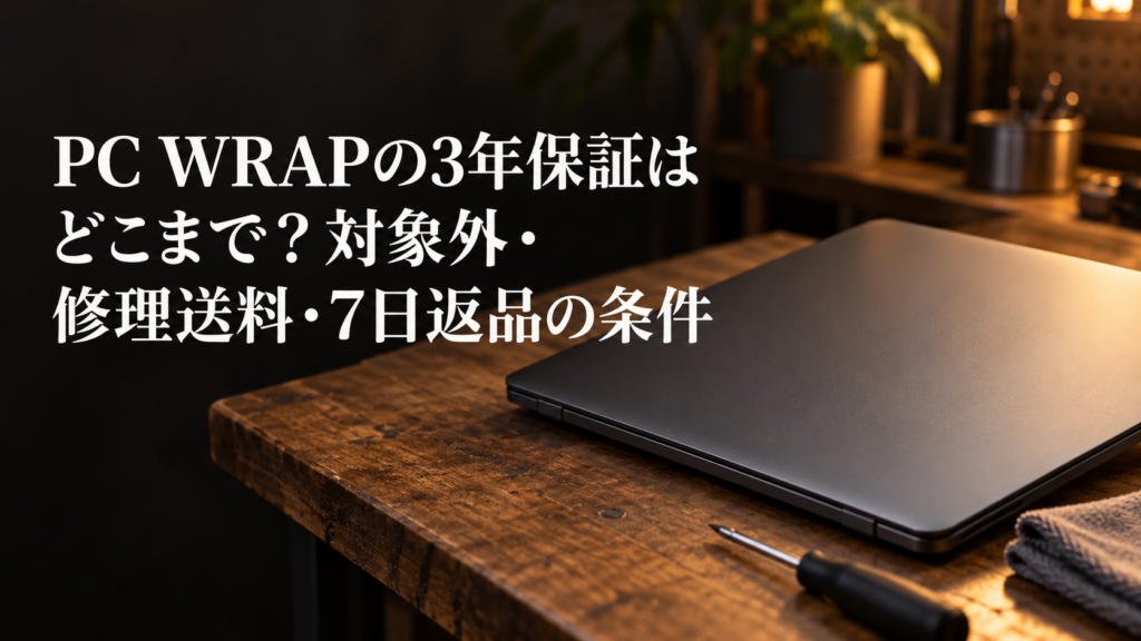 タイトル入りの中古ノートPCのイメージ画像